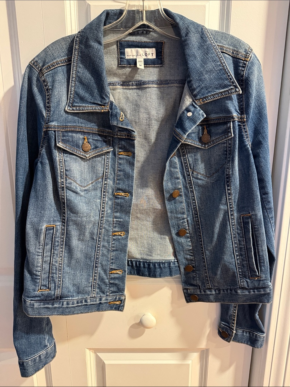 Loft Denim Jacket Size M